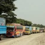 ঢাকা-টাঙ্গাইল মহাসড়কে যানজট অব্যাহত, চরম দুর্ভোগ
